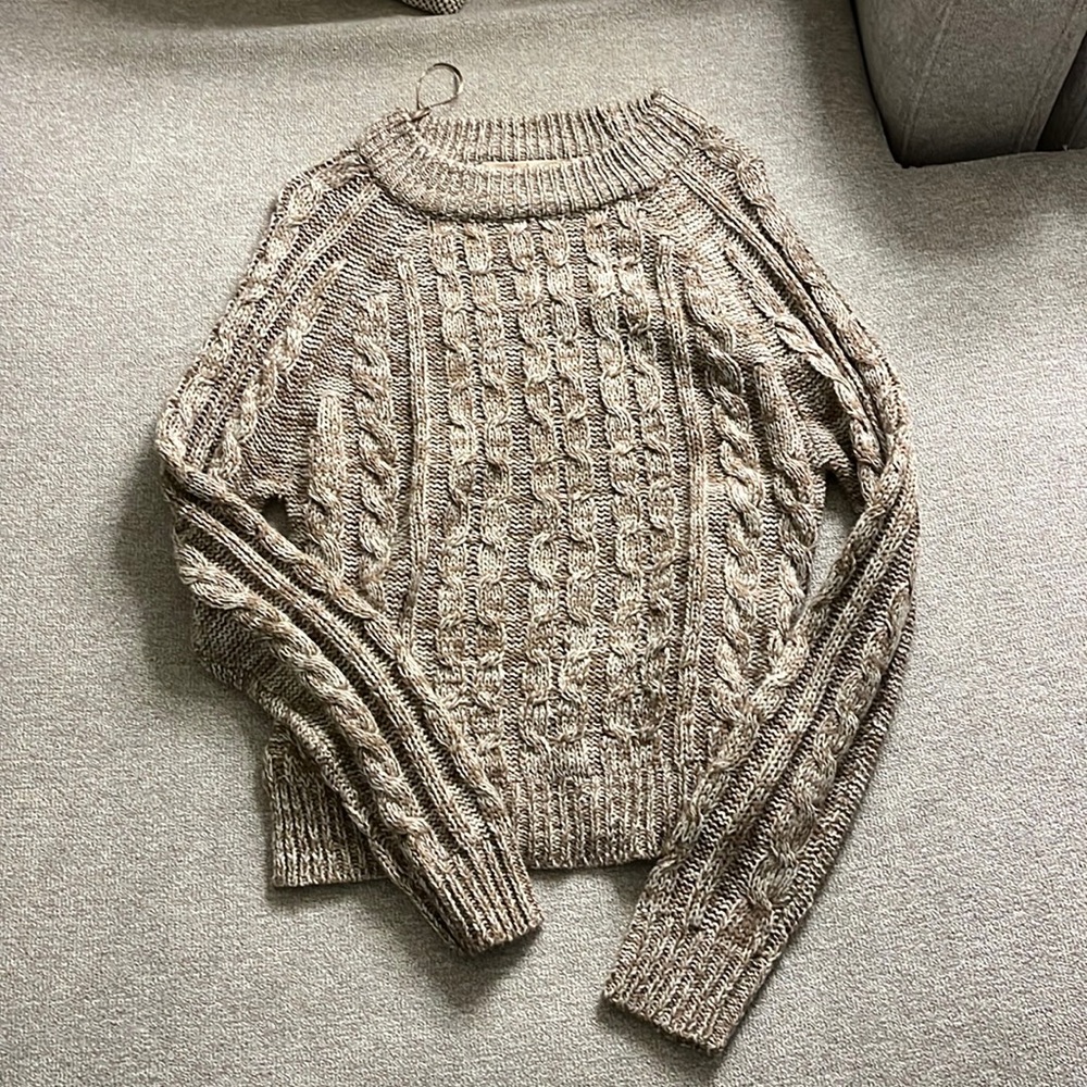 Tan sweater